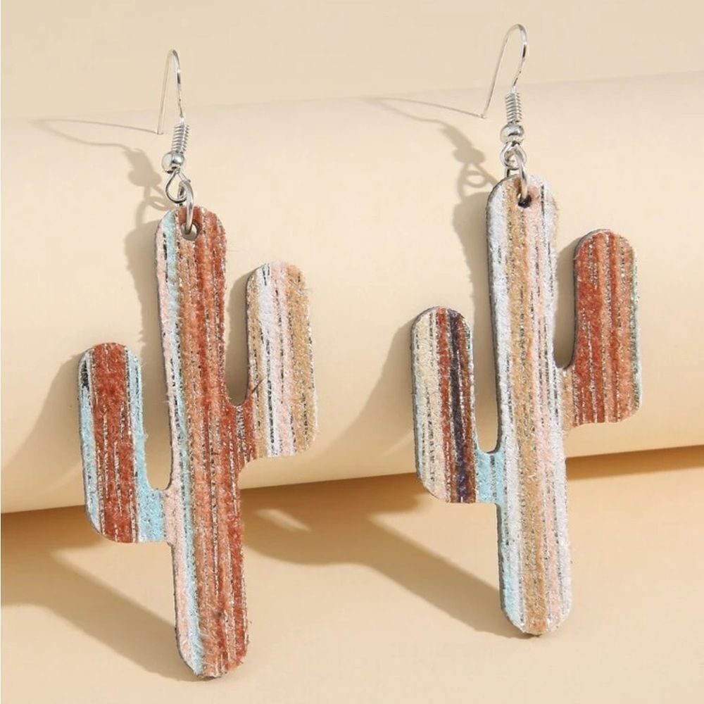 Cactus earrings
